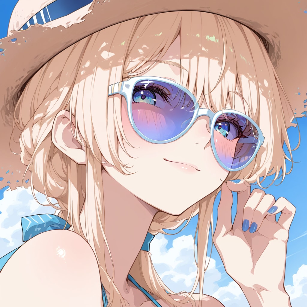 グラサンのお姉さん
