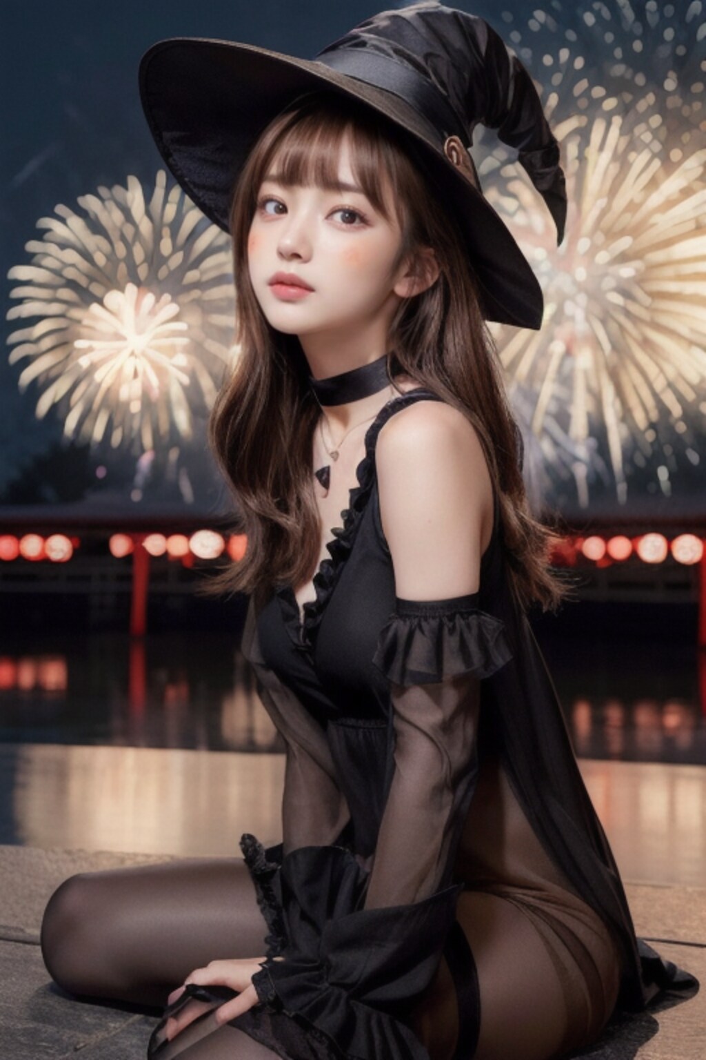 おぱ魔術師の花火