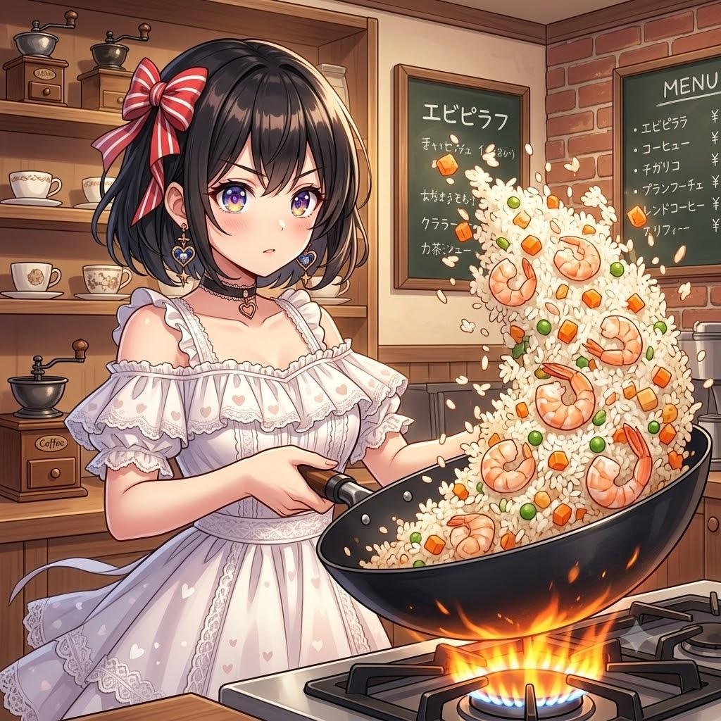 TOPAZちゃん エビピラフ