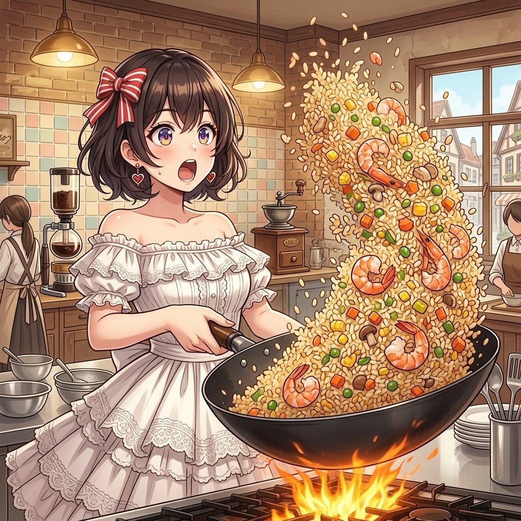 TOPAZちゃん エビピラフ
