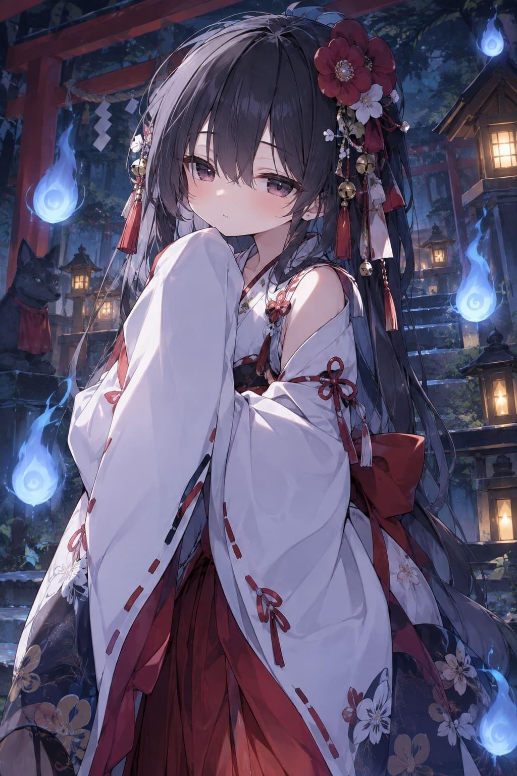 巫女さん色々