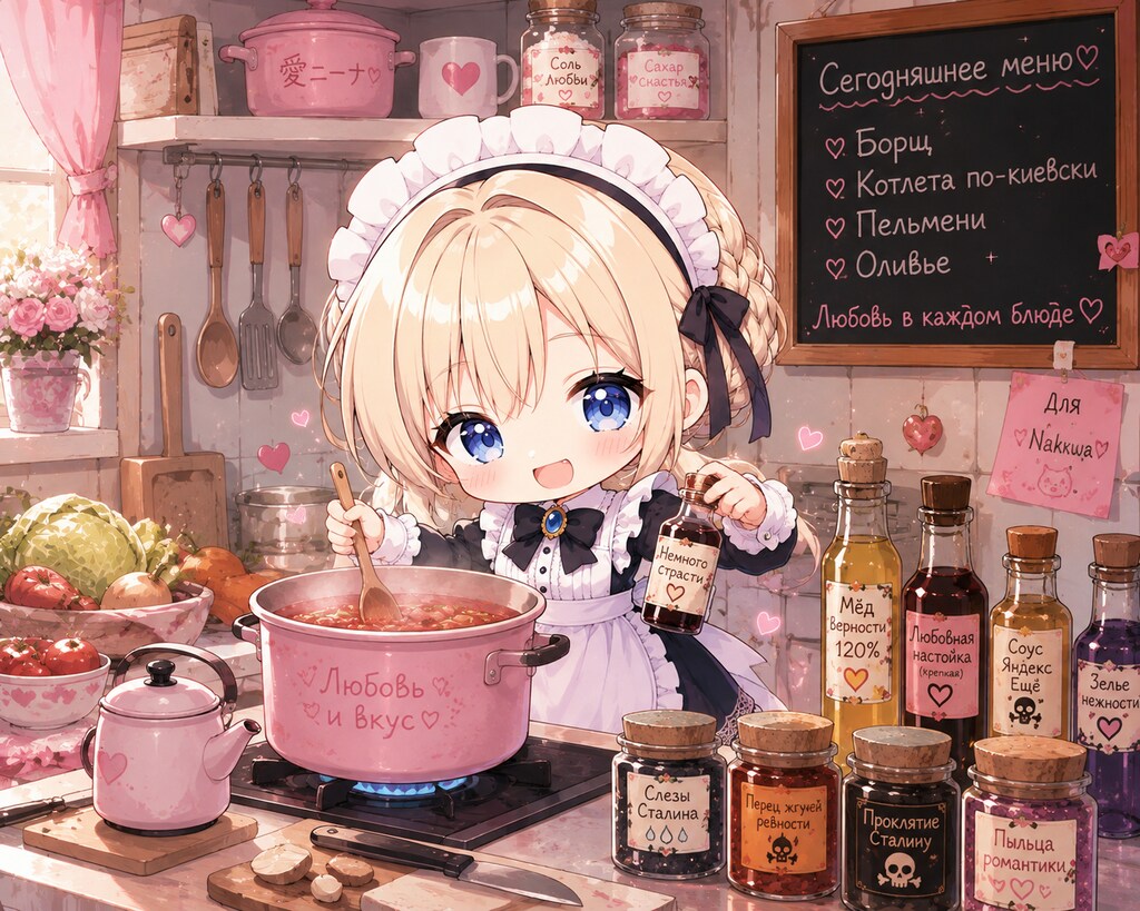 ニーナ①自称「家庭的で慈愛に満ちている」