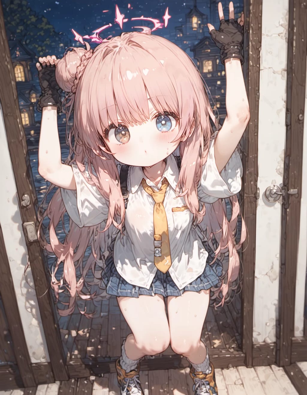 Starlight Halo in the Rain