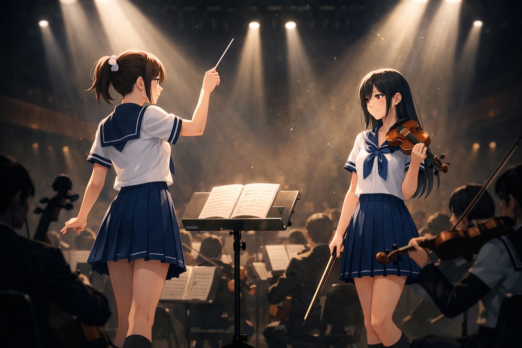 指揮者とコンサートマスターの秘密の視線（オーケストラの日　03）