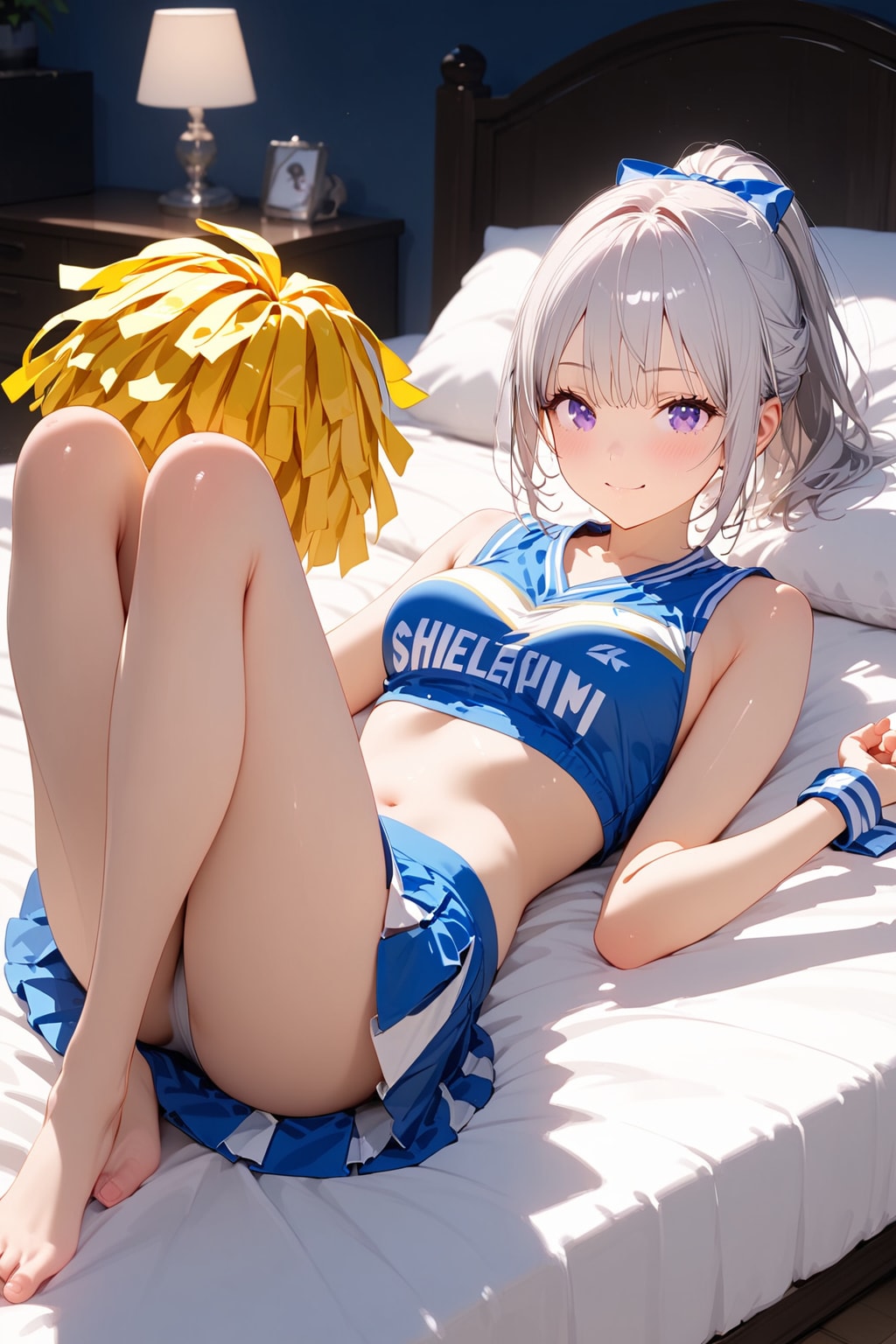 (958HQ)銀髪ちゃんチアガール