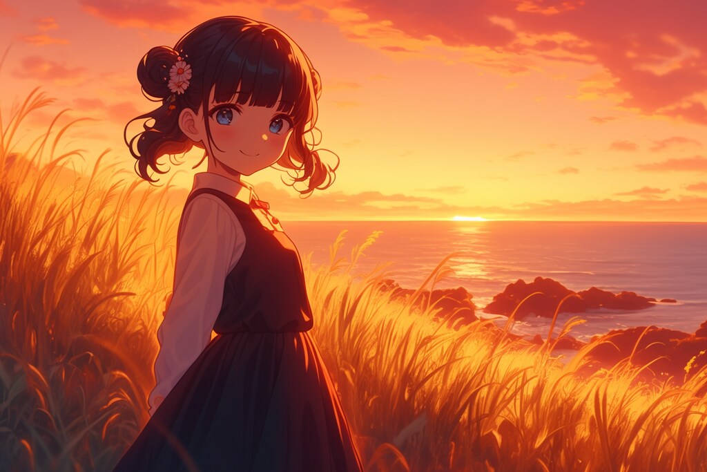 夕暮れのおだんごちゃん🍡✨103