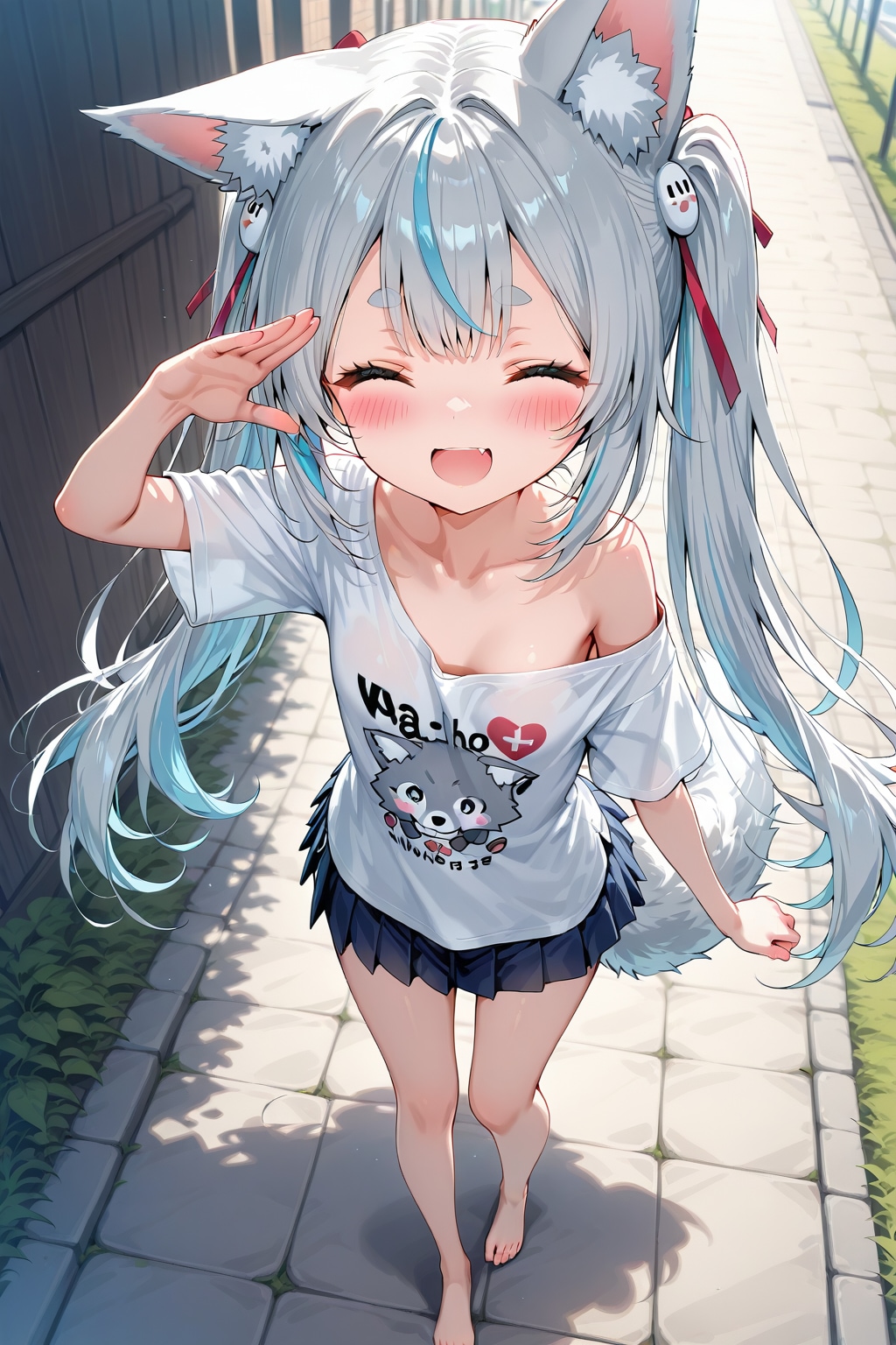 ウチの娘 夢華の姿