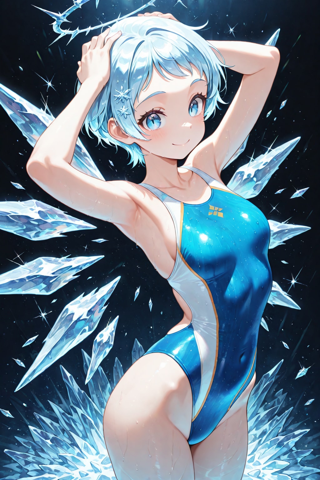 氷の女の子♪