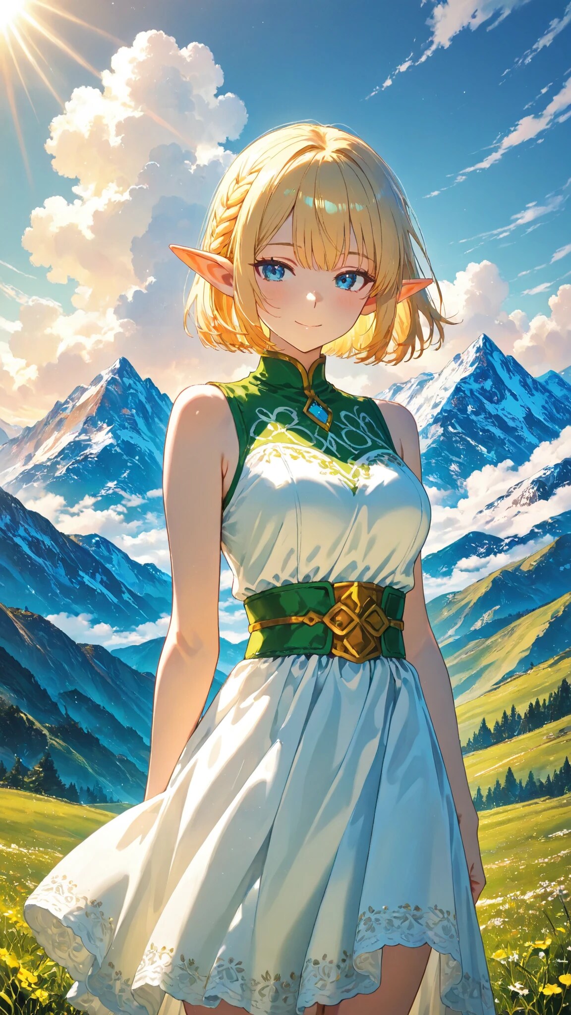 🧝‍♀️⛰️ あぁ＾～山の空気がうまいんじゃぁ＾～