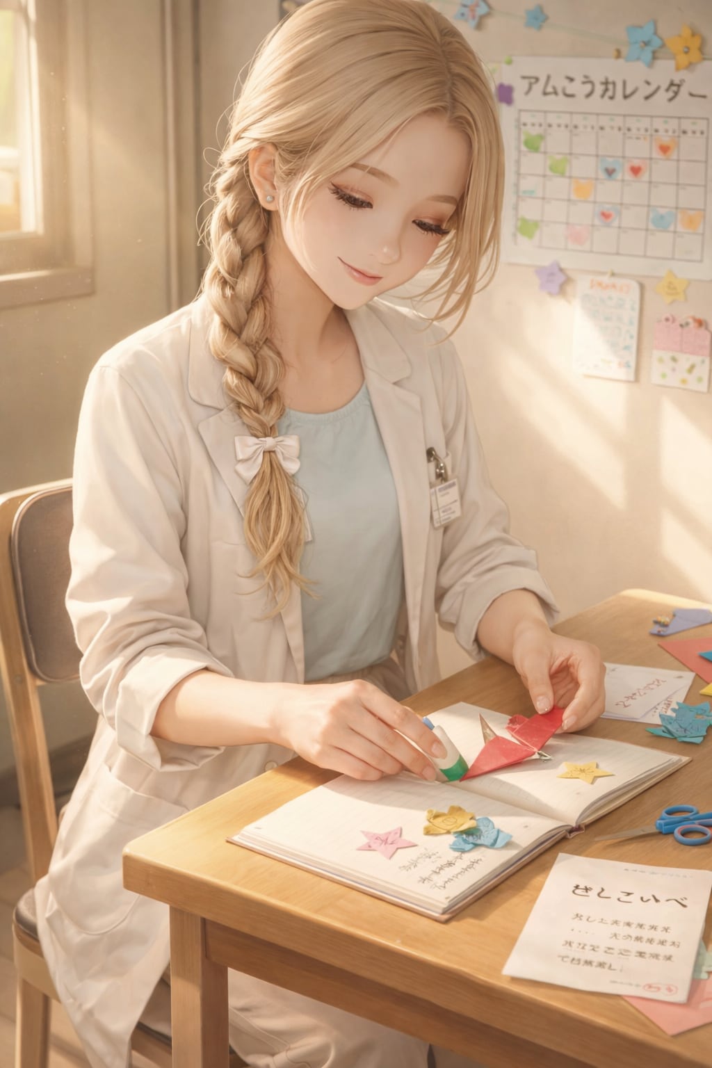 人気者の保健室の先生