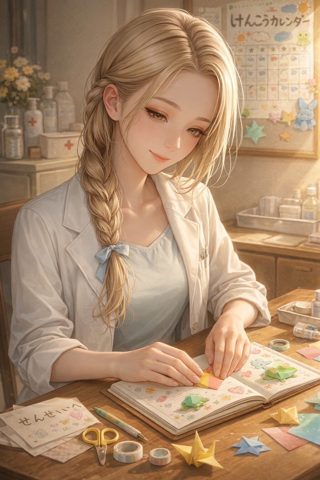 人気者の保健室の先生 | の人気AIイラスト・グラビア