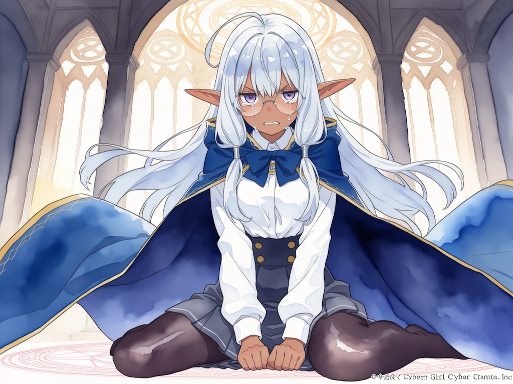 ドジっ子ダークエルフちゃん