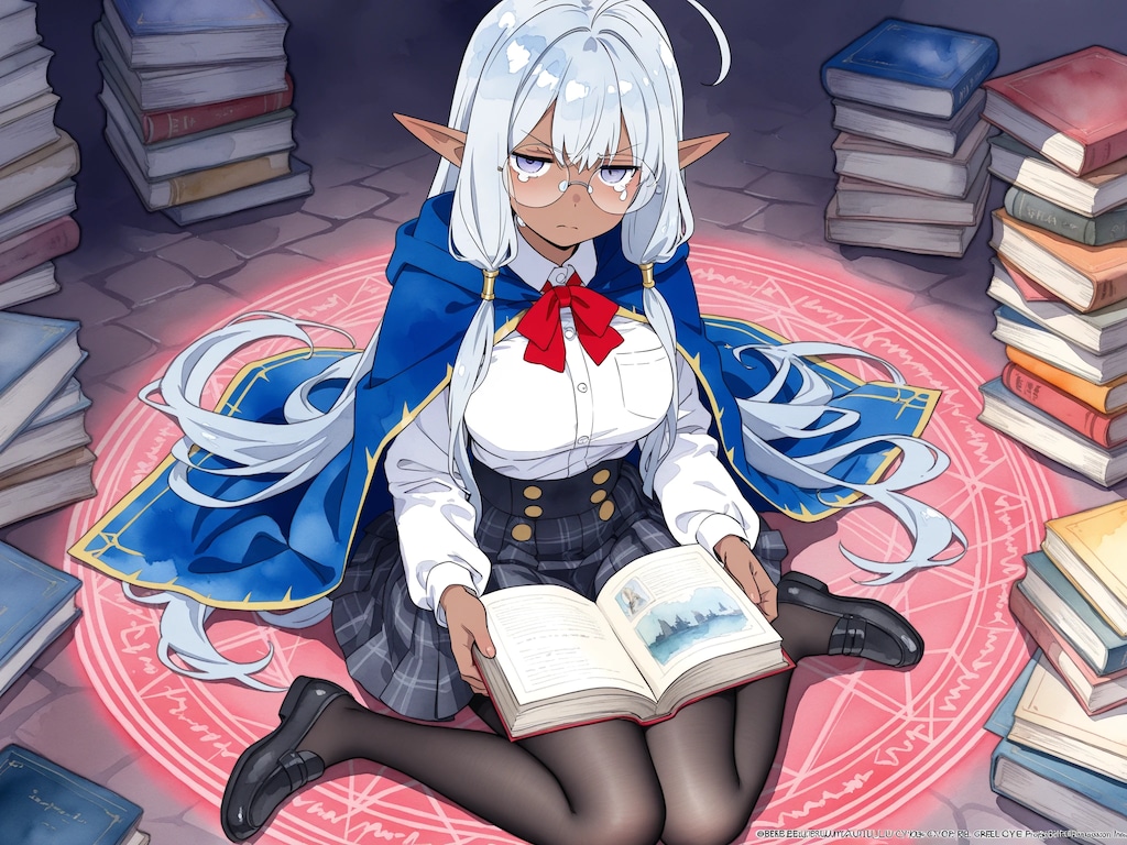 ドジっ子ダークエルフちゃん