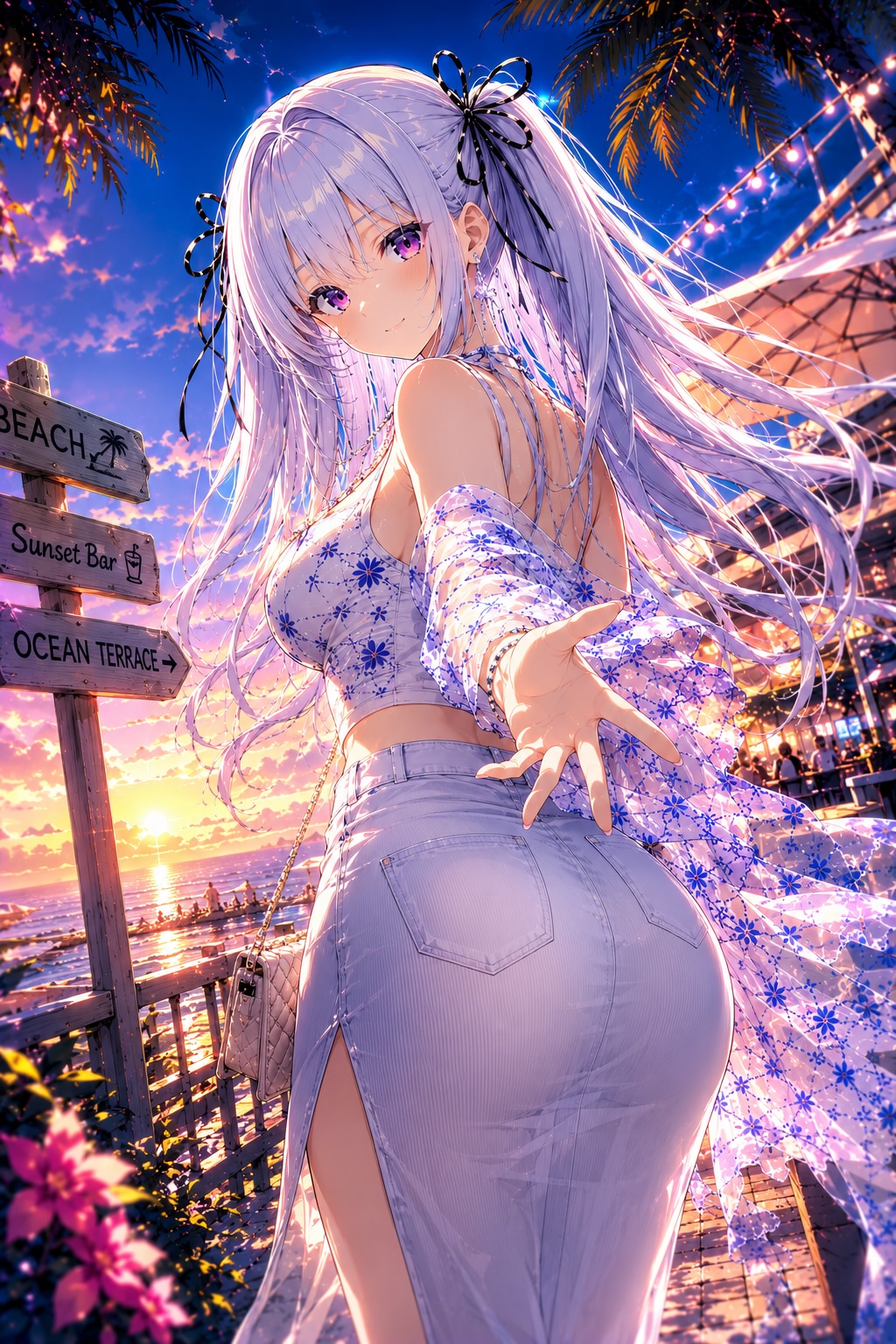 ちょっと過激なバックスタイルファッションショー❺