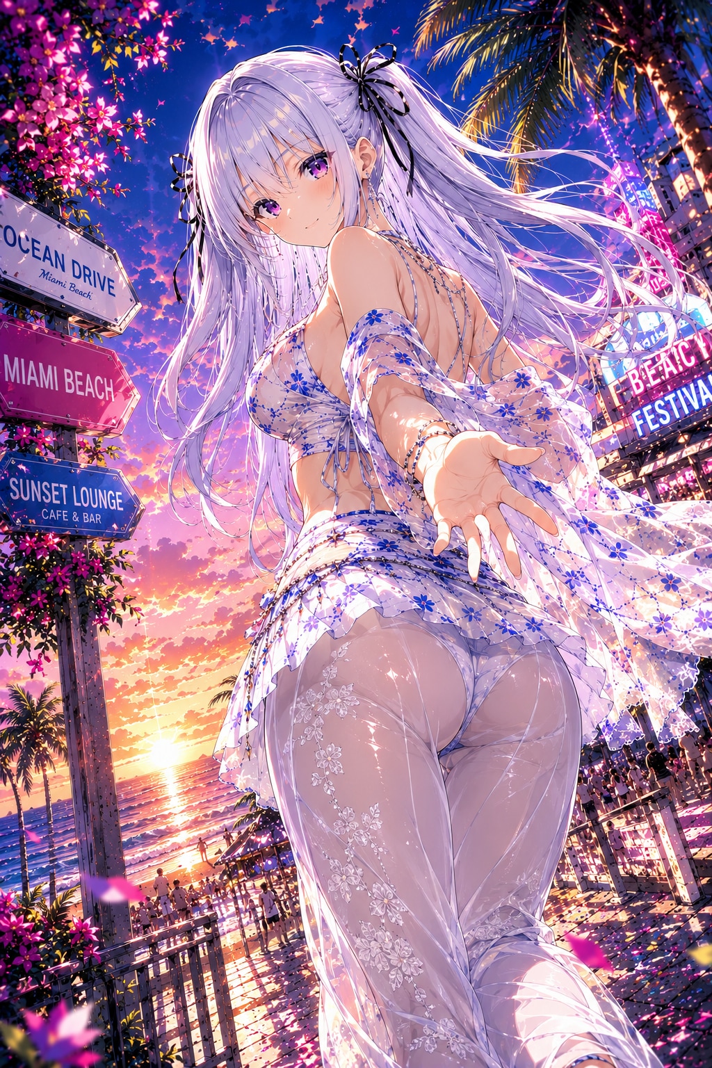 ちょっと過激なバックスタイルファッションショー❺