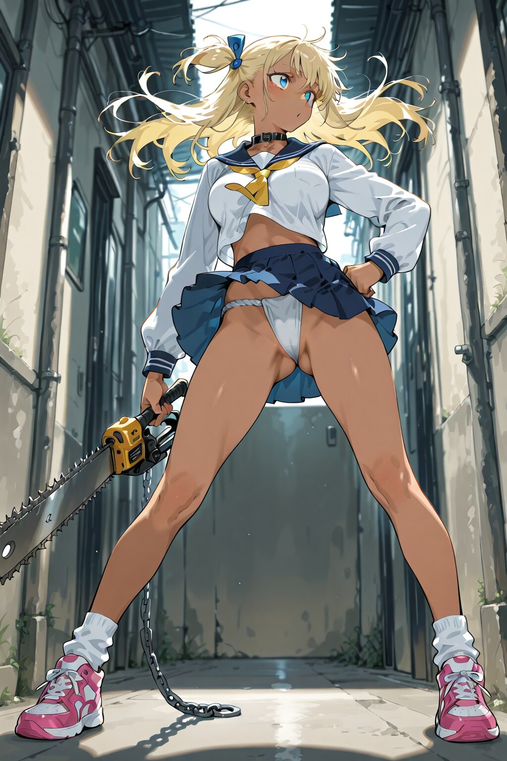 黒ギャルチェーンソー