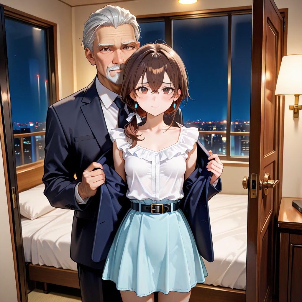 歩美 first day at work (12)