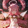 ピンク髪天使ちゃん（淫紋を刻まれる！） 4枚目