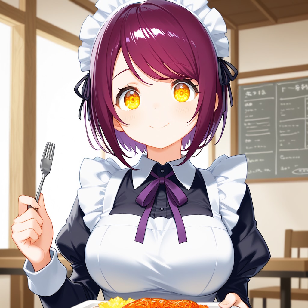 こんにちは（挨拶メイドの芽衣ちゃん）