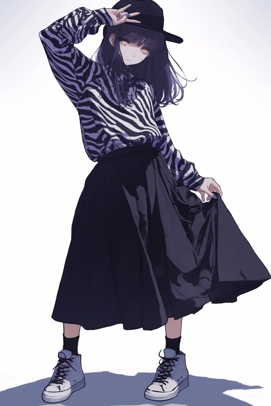 ゼブラ柄シャツ | の人気AIイラスト・グラビア