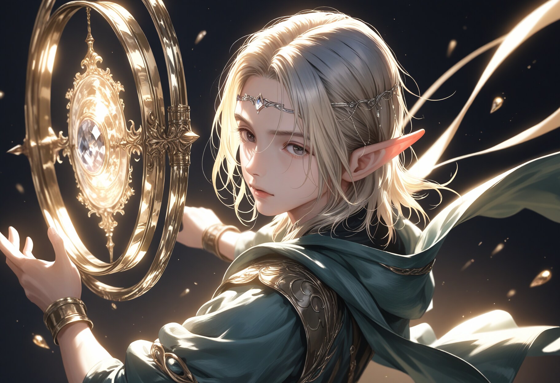 イケメンエルフさん