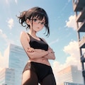 スポブラの眼鏡っ娘 2枚目