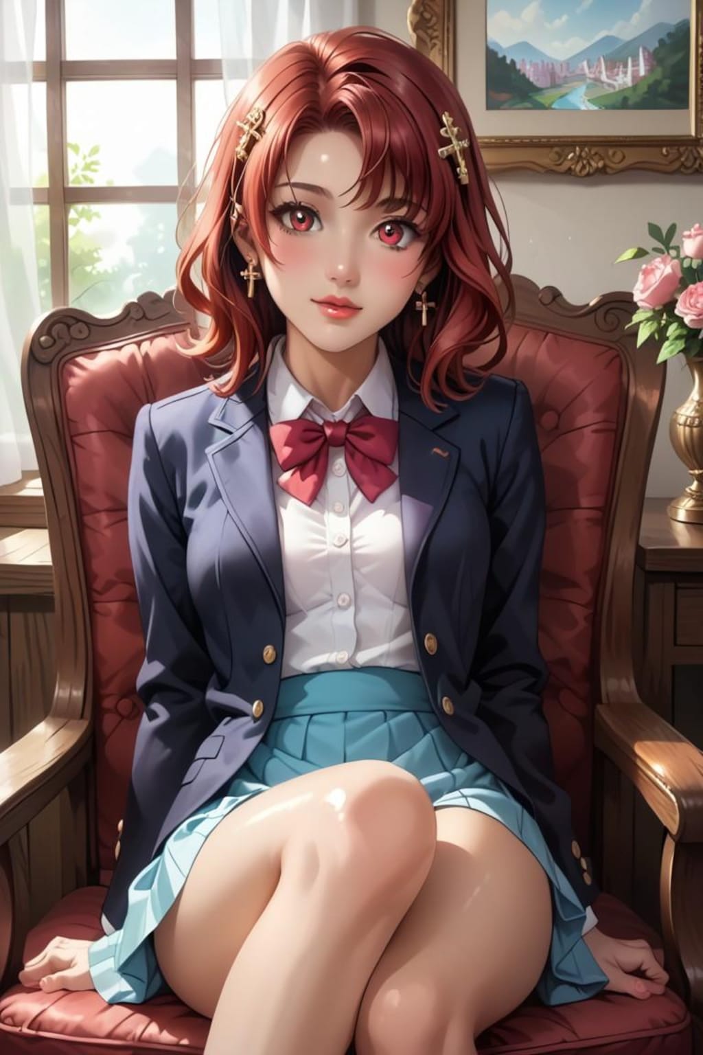 家庭教師のバイト先の女子高生