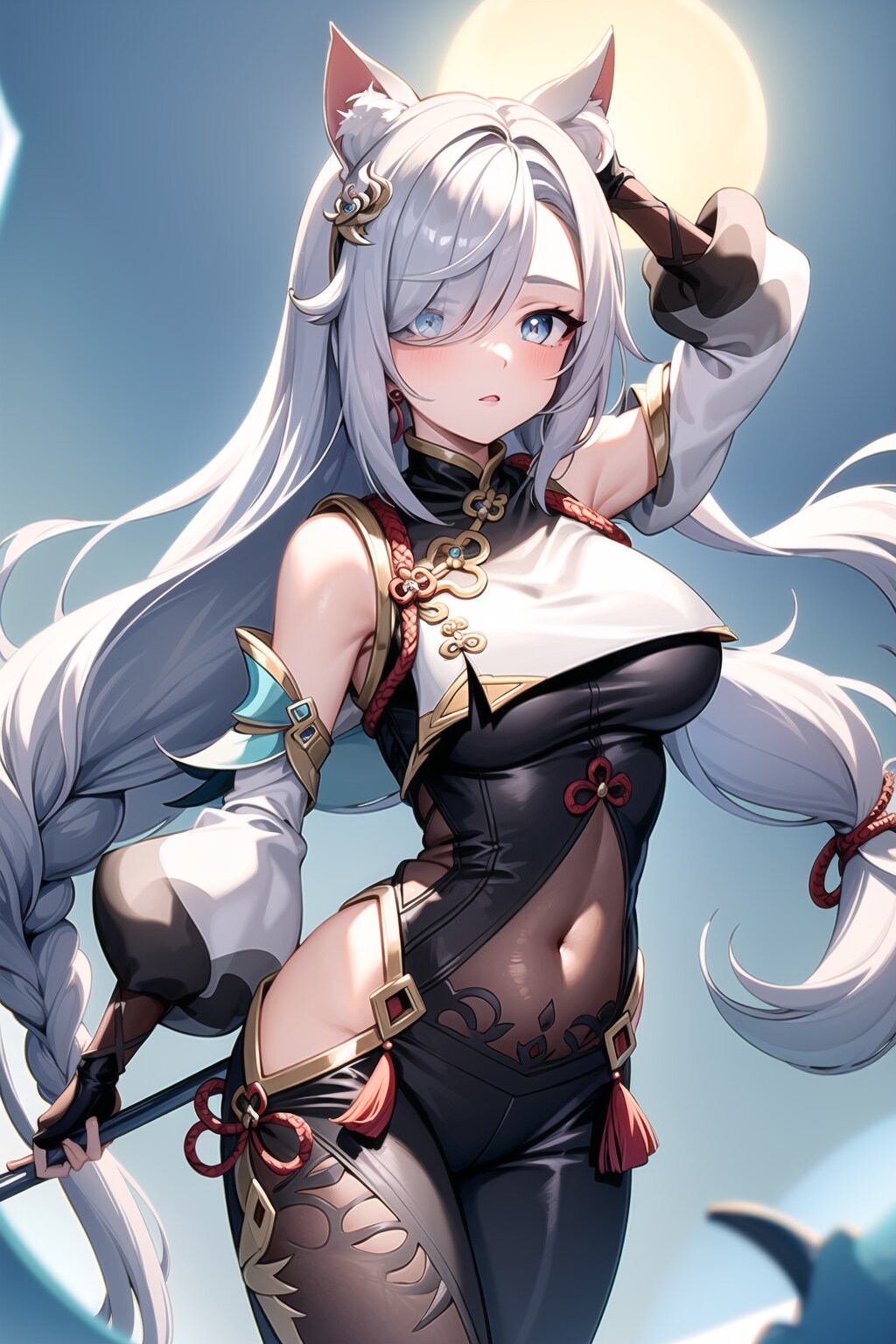ネコミミ申鶴