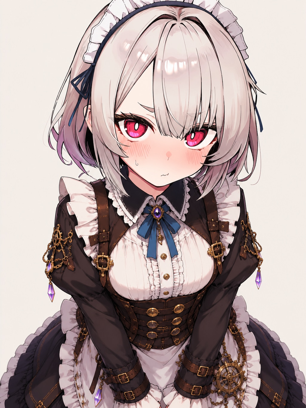 スチームパンクな武装メイドさん