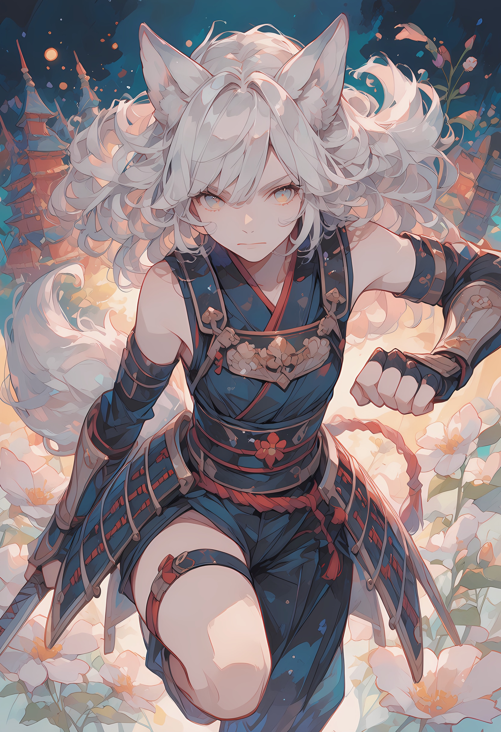 けもみみ忍 | の人気AIイラスト・グラビア