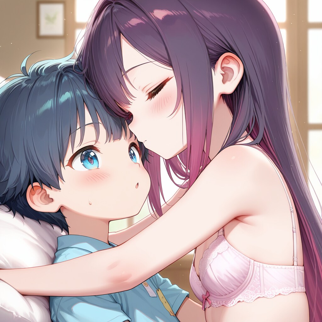 おねえちゃんが温めてあげる。