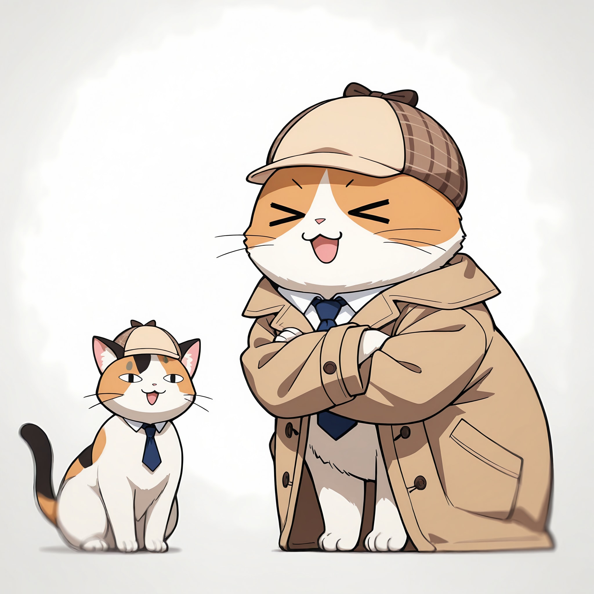 猫探偵② | の人気AIイラスト・グラビア