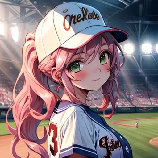 憧れの球場で | の人気AIイラスト・グラビア