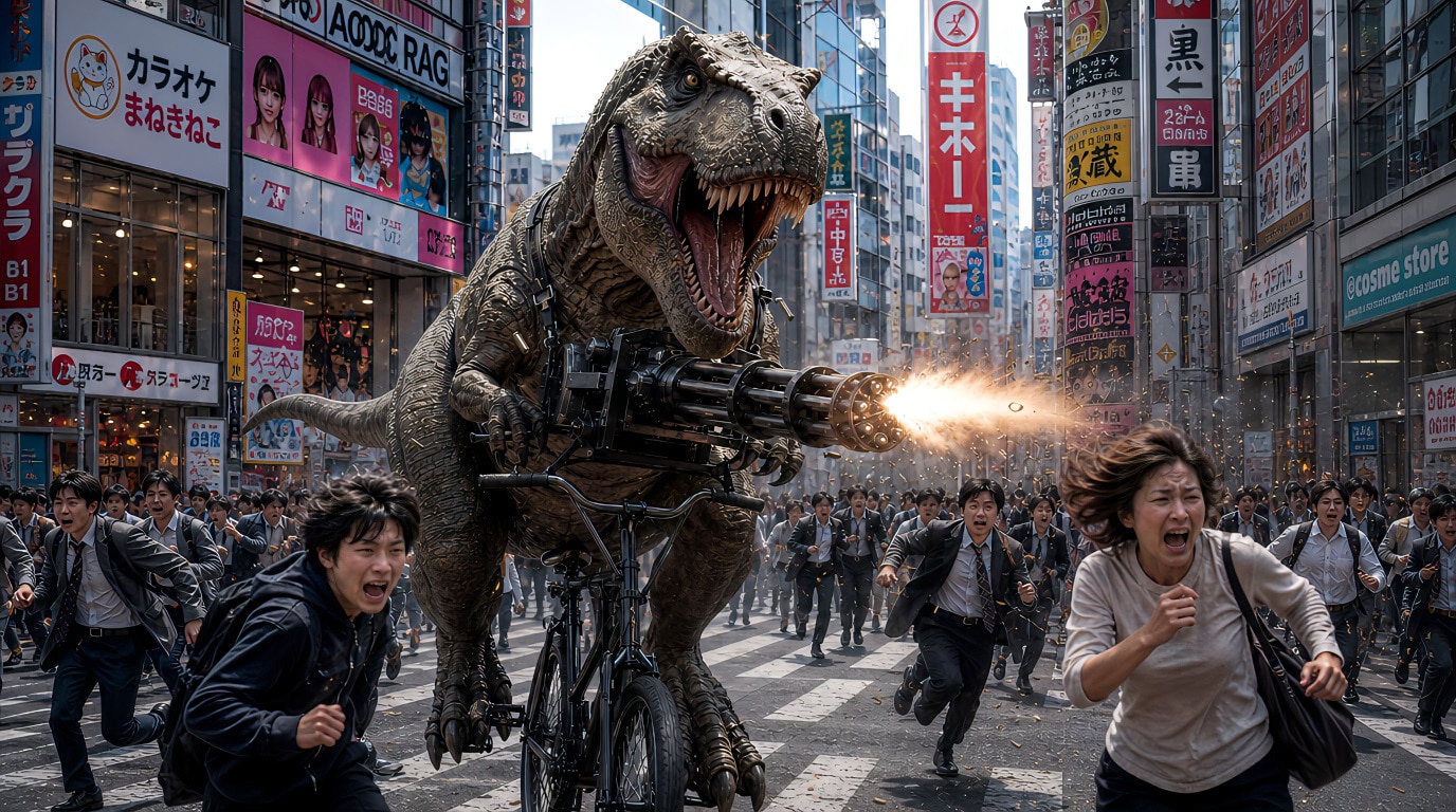 ティラノサウルスの逆襲