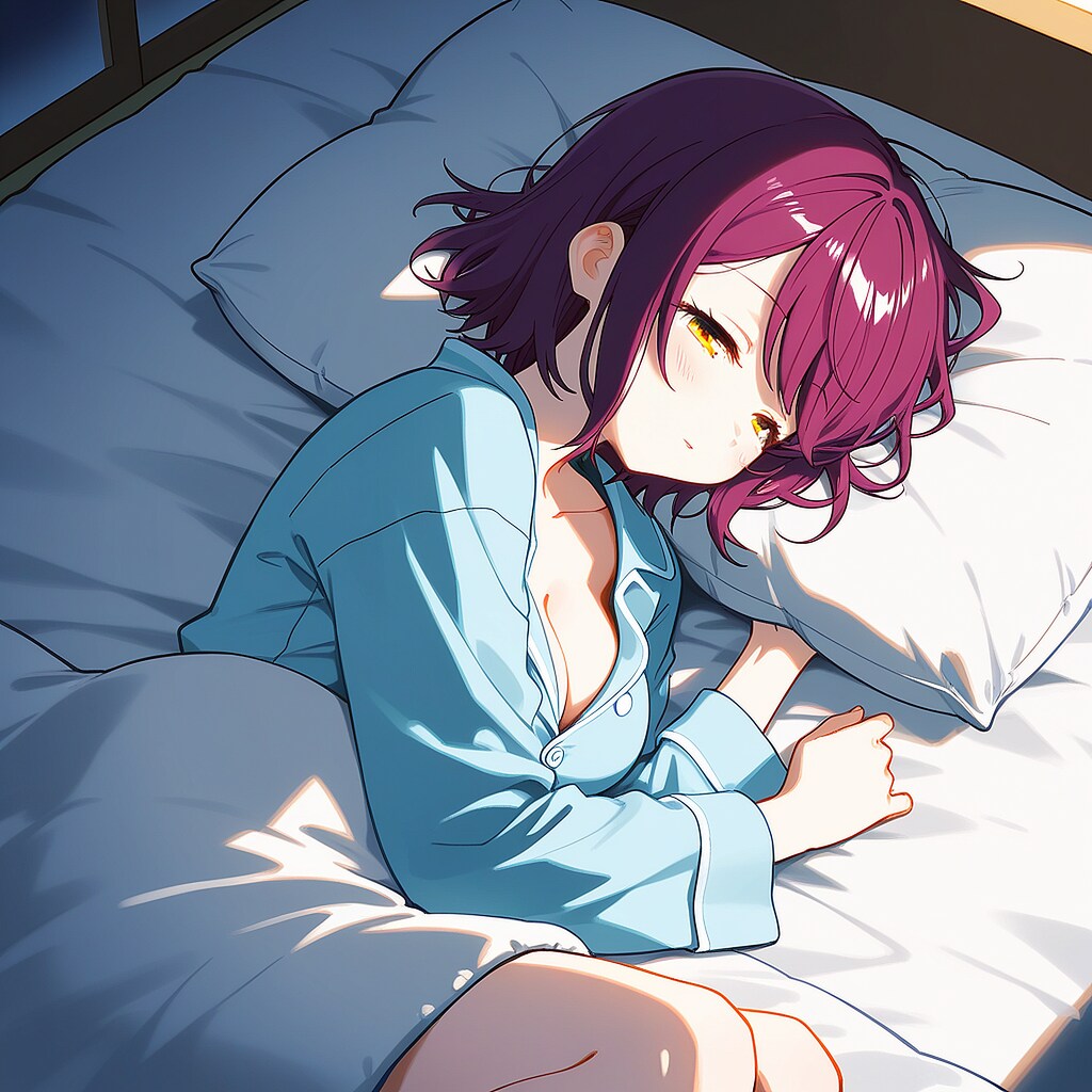 おやすみなさい（挨拶メイドの芽衣ちゃん）