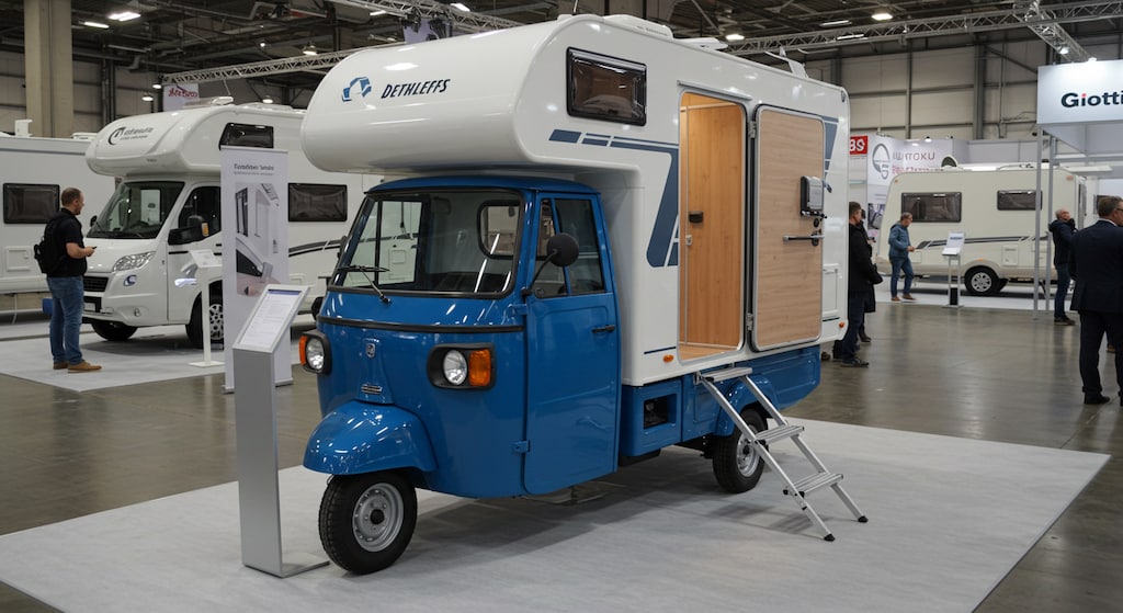 オート三輪キャンピングカー