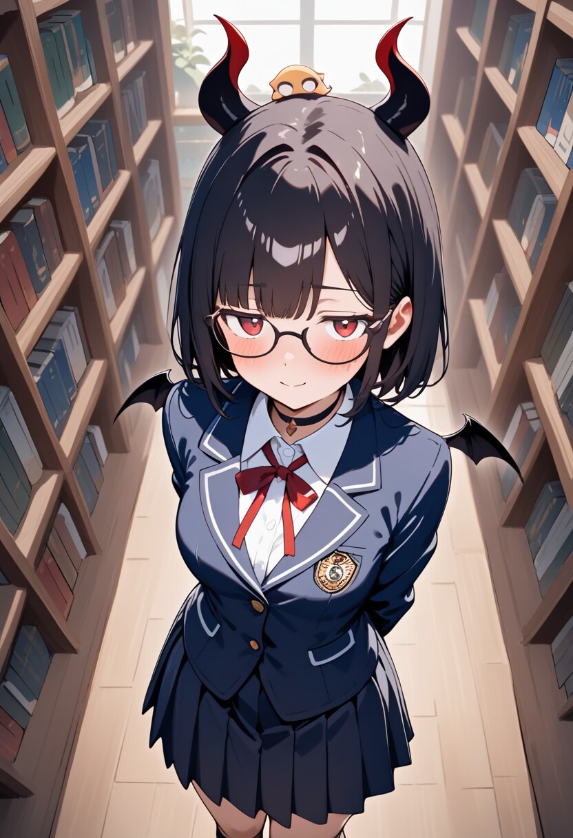 メガネ娘ヴィヴィ | の人気AIイラスト・グラビア