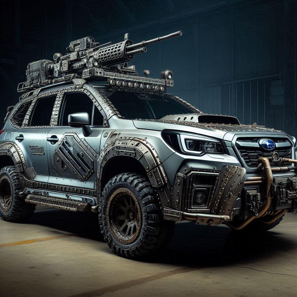 スバルフォレスター装甲車 | の人気AIイラスト・グラビア