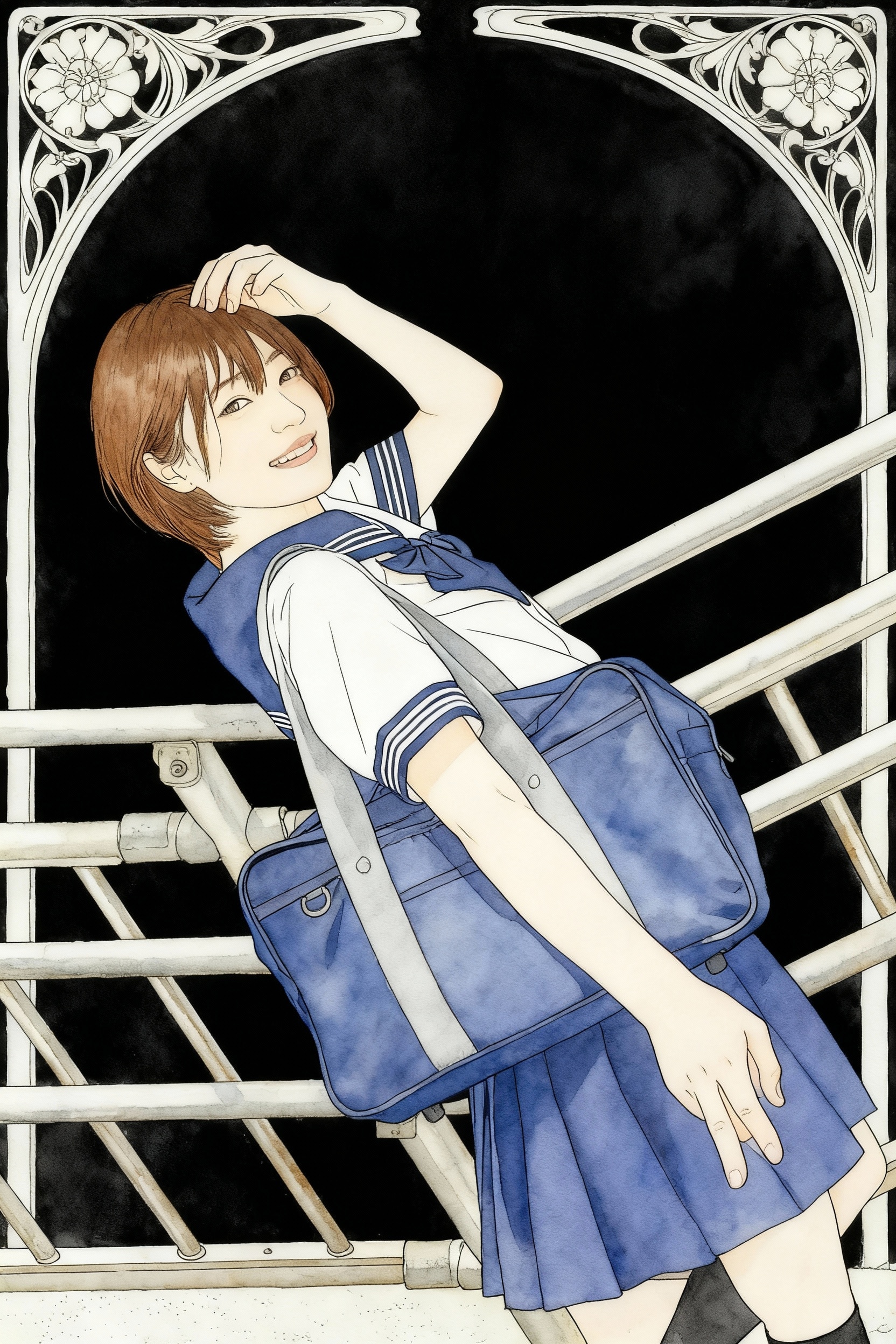 セーラー服 | の人気AIイラスト・グラビア