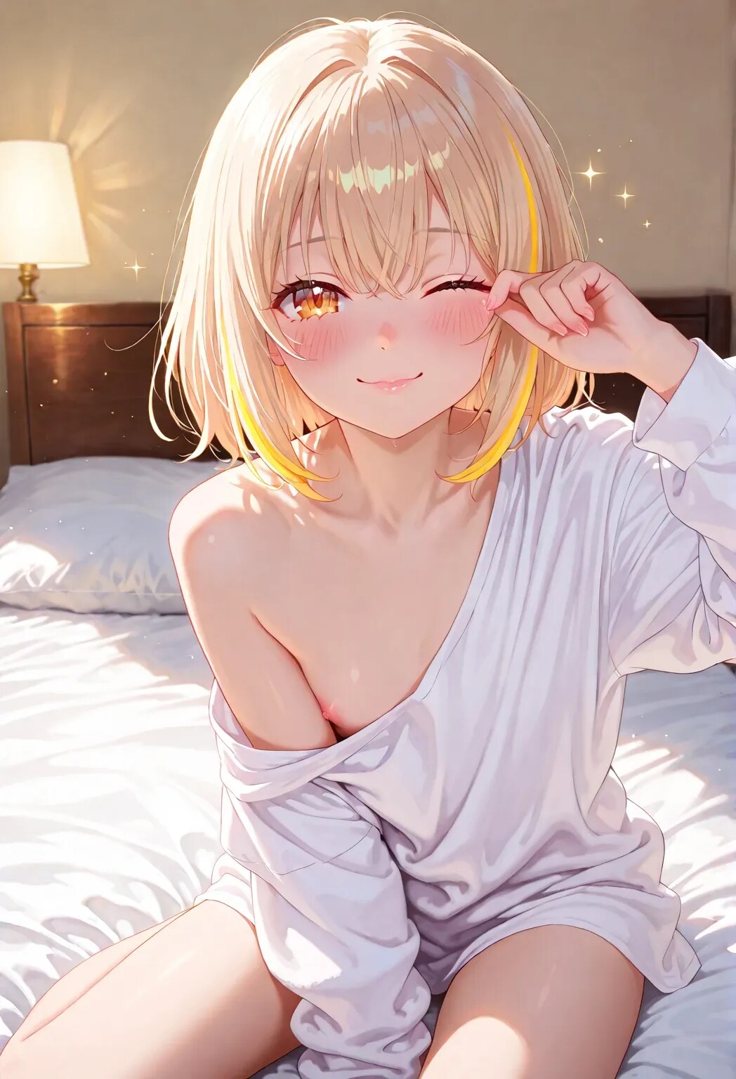 ん…おはよ…