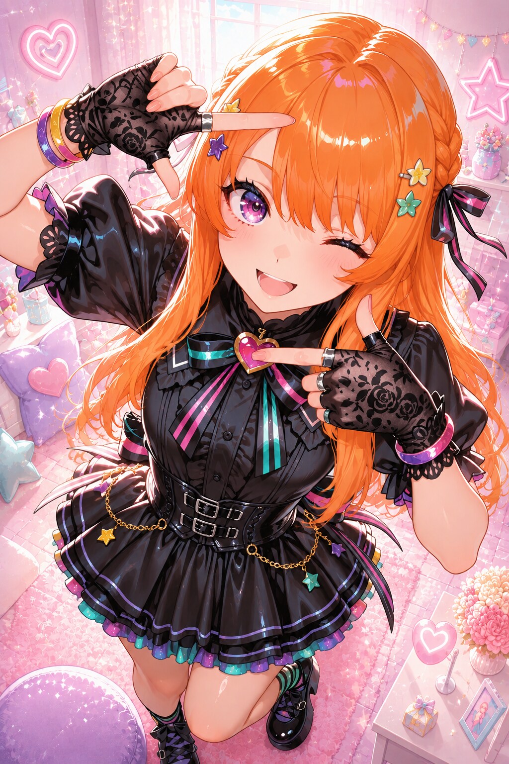 カラフルゴスロリコーデ