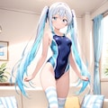競泳水着ニーハイ 4枚目