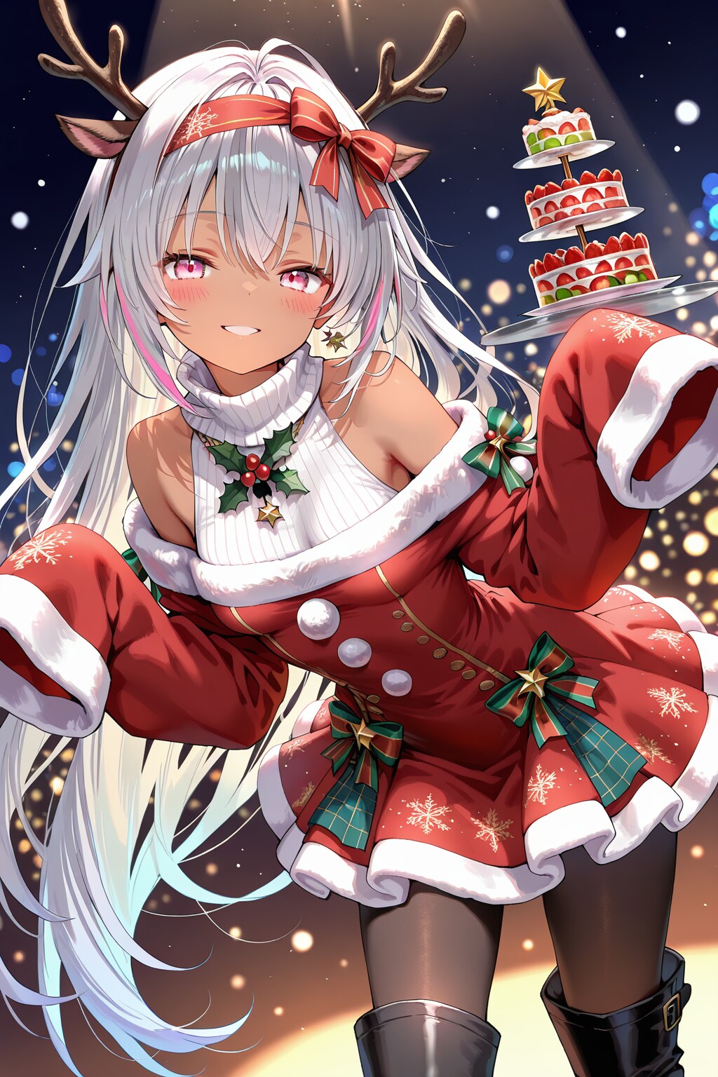 ﾁｮｯﾄ個性的なサンタ衣装④Ａ
