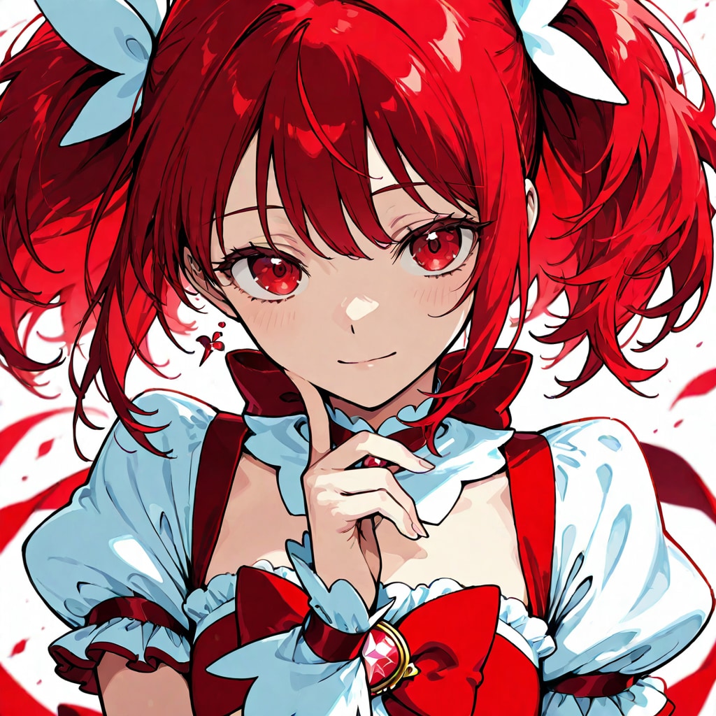 赤の魔法少女 | の人気AIイラスト・グラビア