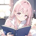 本を読むOPALちゃん 2枚目