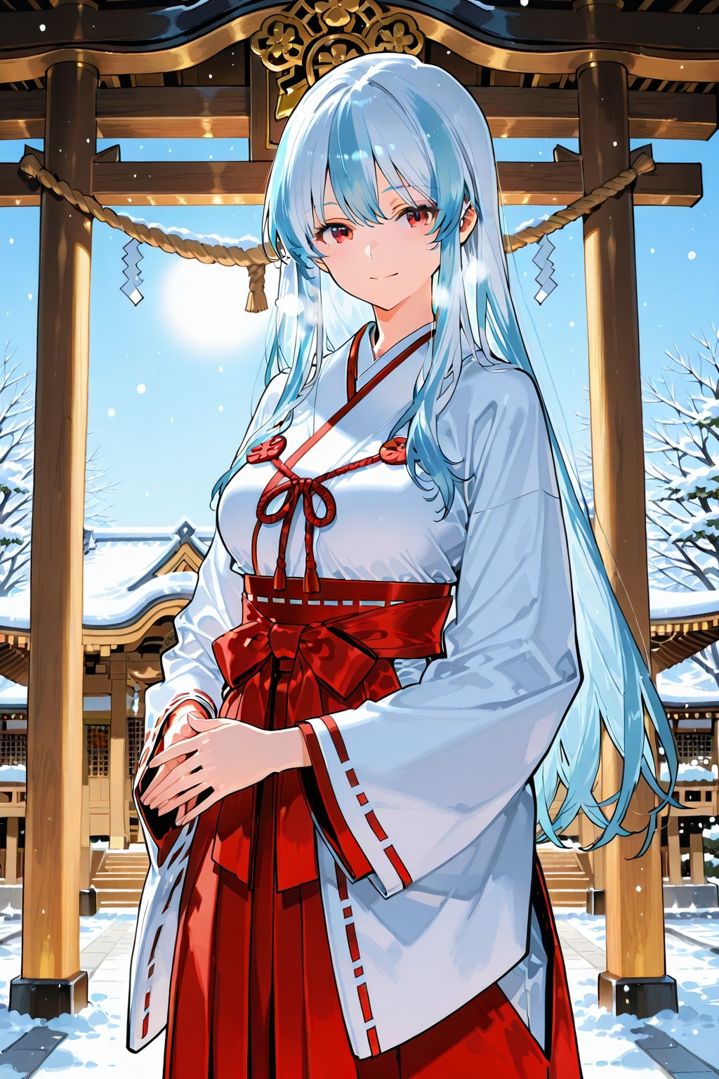 初詣のお手伝い