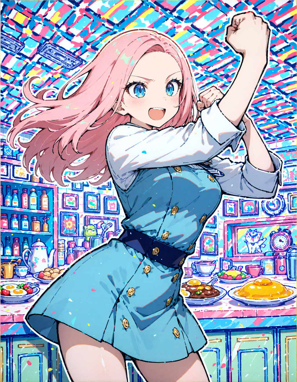 今日はガッツポーズの日。しっかりいい朝食の日　その６