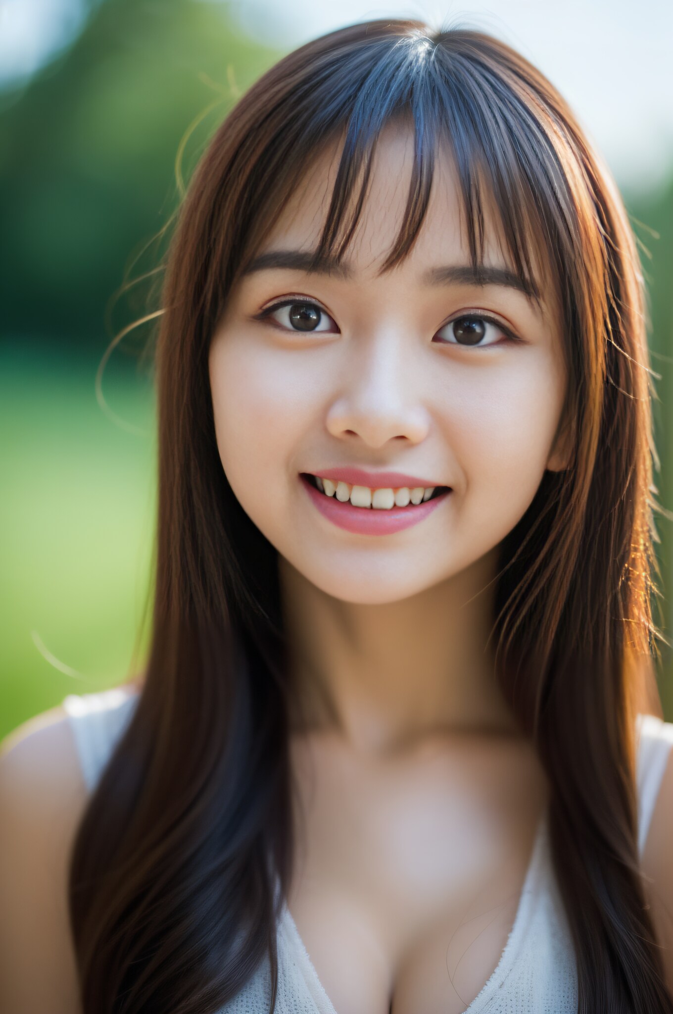 ベトナムの女の子（アオザイを着ていないとよくわかりませんね）