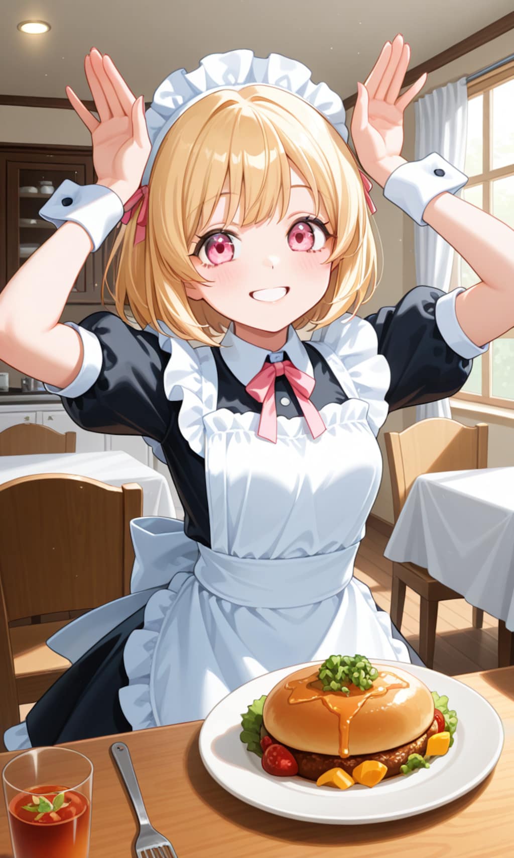 おはウサ〜！モーニングコーヒーをどうぞ！