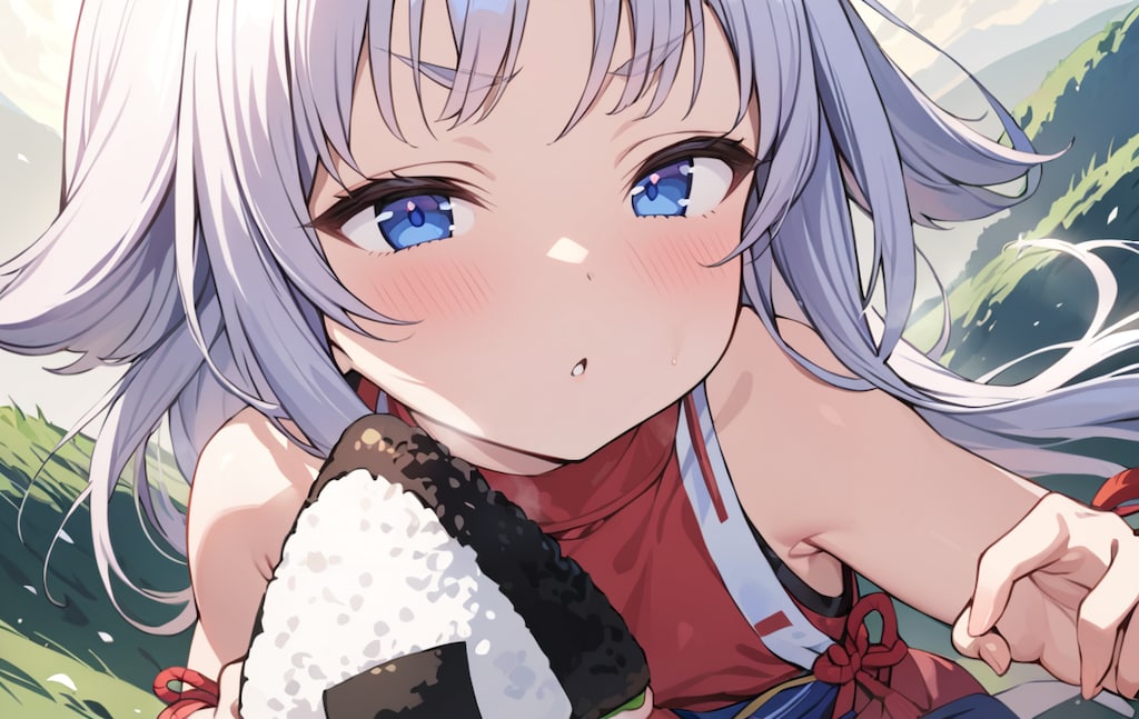 ピクニック中に